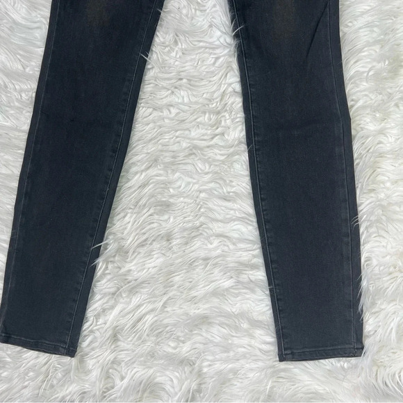 New PAIGE Hoxton High Rise Ultra Skinny Jeans Smoke Grey NWT Denim - Picture 3 of 13
